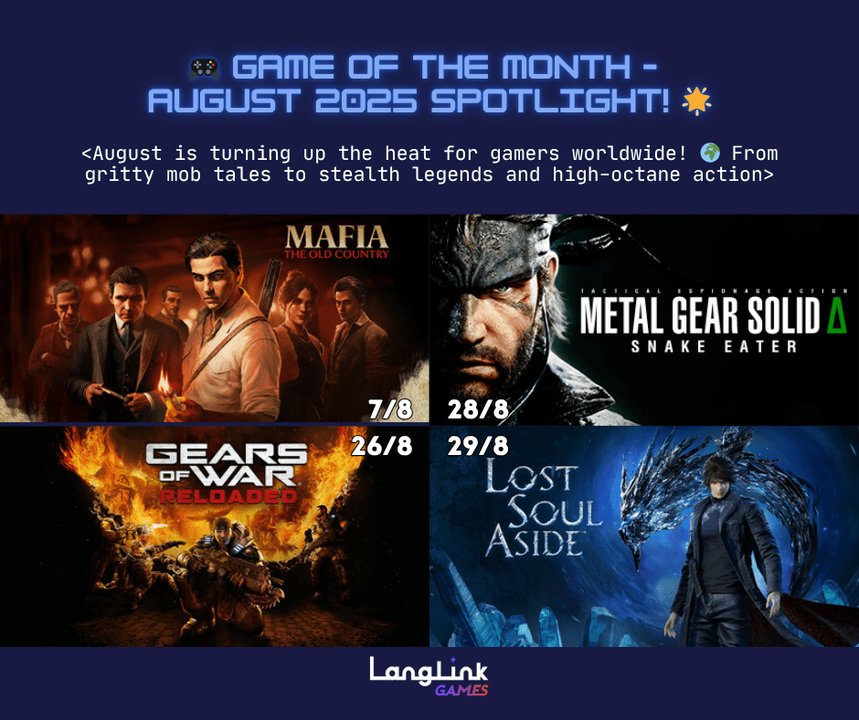 LLGames Linkedin Post Game of the Month – August 2025 Spotlight!