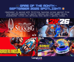 LLGames Linkedin Post Games of Sept 2025