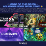 LLGames Linkedin Post Upcoming released games Nov