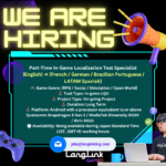 Linkedin Hiring Post English to French German Brazilian Portuguese LATAM Spanish