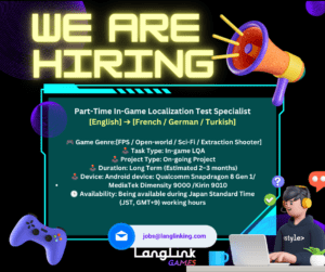 Linkedin Hiring Post English to French German Turkish